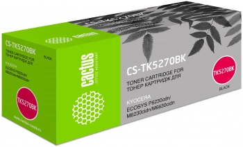 Картридж лазерный Cactus CS-TK5270BK