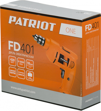 Дрель безударная Patriot FD 401 THE ONE