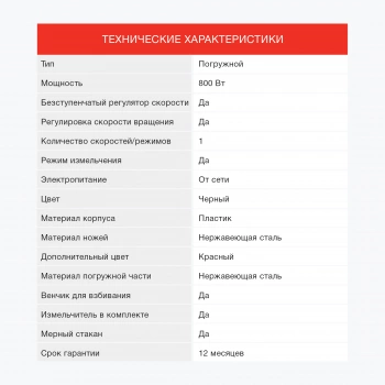 Блендер погружной Starwind SBP3432b