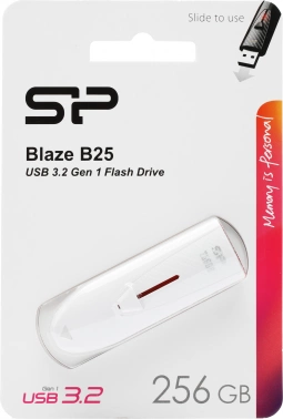 Флеш Диск Silicon Power 256GB Blaze B25