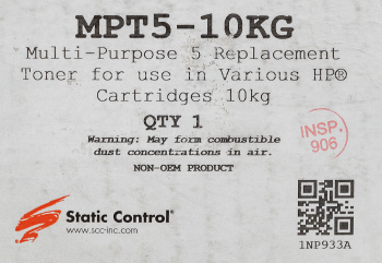 Тонер Static Control MPT5-10KG