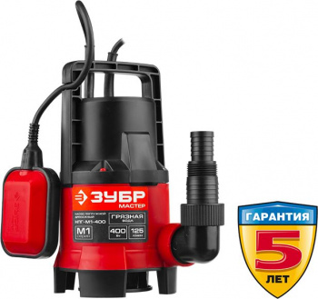 Насос дренажный Зубр НПГ-М1-400