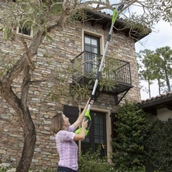 Кусторез Greenworks G24PS20а