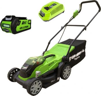 Газонокосилка роторная Greenworks G40LM35K2