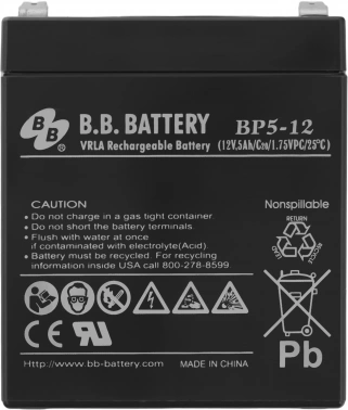 Батарея для ИБП BB BP 5-12
