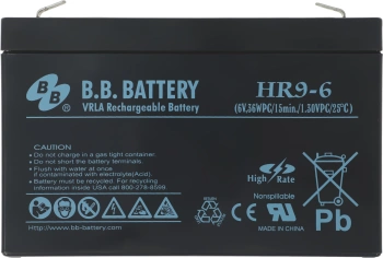 Батарея для ИБП BB HR 9-6