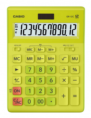 Калькулятор настольный Casio GR-12C-GN