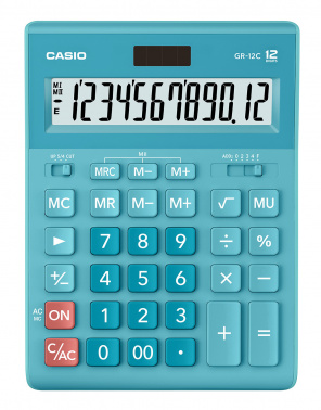 Калькулятор настольный Casio GR-12C-LB