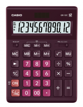 Калькулятор настольный Casio GR-12C-WR
