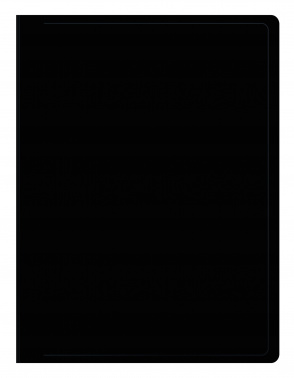 Папка метал.пруж.скоросш. Бюрократ Black&White BWPZ08P A4 пластик 0.8мм ассорти
