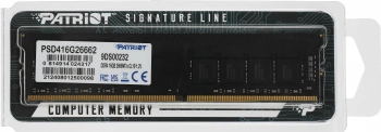 Память DDR4 16GB 2666MHz Patriot  PSD416G26662
