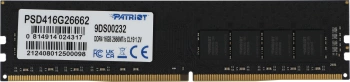 Память DDR4 16GB 2666MHz Patriot  PSD416G26662
