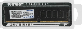 Память DDR4 16GB 2400MHz Patriot  PSD416G24002