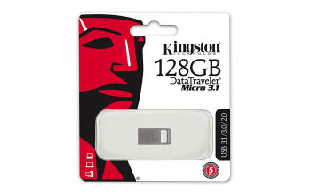 Флеш Диск Kingston 128Gb DataTraveler Micro 3.1