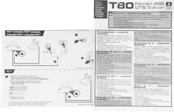 Руль ThrustMaster T80 RW FERRARI 488 GTB EMEA VERSION