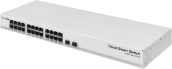 Коммутатор MikroTik  CSS326-24G-2S+RM