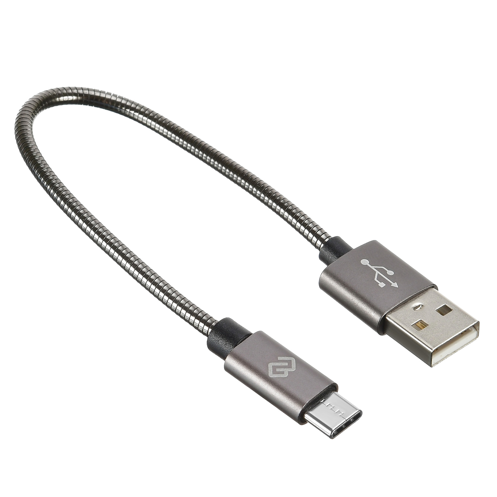 Data Kabeli Digma Kabel Usb A M Usb Type C M 0 15m Round Stainless Steel