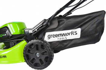 Газонокосилка роторная Greenworks GD60LM46SP