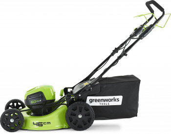 Газонокосилка роторная Greenworks GD60LM46SPK4