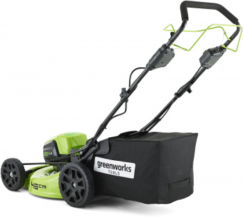 Газонокосилка роторная Greenworks GD60LM46SPK4