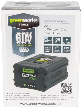 Батарея аккумуляторная Greenworks  G60B2
