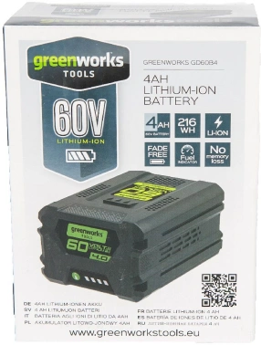 Батарея аккумуляторная Greenworks  G60B4
