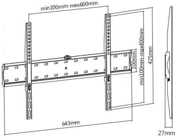 Кронштейн для телевизора Ultramounts UM805F