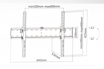 Кронштейн для телевизора Ultramounts UM839T