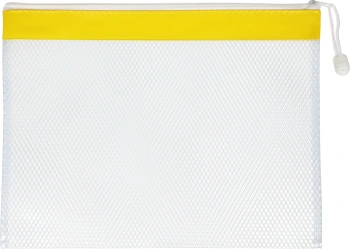 Папка на молнии ZIP Deli Rio EF45102 A4 ПВХ цвет молнии ассорти сетка