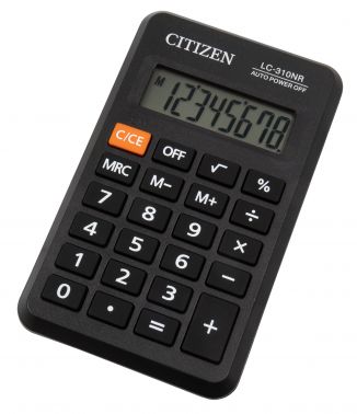 Калькулятор карманный Citizen LC-310NR