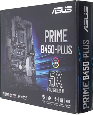 Материнская плата Asus PRIME B450-PLUS
