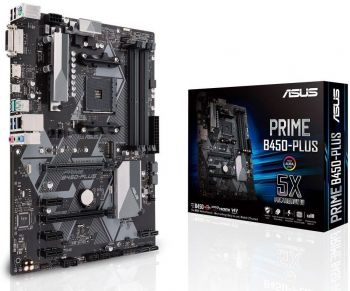 Материнская плата Asus PRIME B450-PLUS