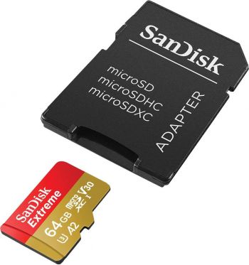 Флеш карта microSDXC 64GB Sandisk  SDSQXA2-064G-GN6MA