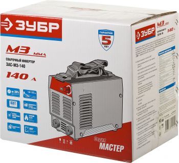 Сварочный аппарат Зубр ЗАС-М3-140