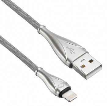 Кабель Digma USB (m)-Lightning (m) 2м серый