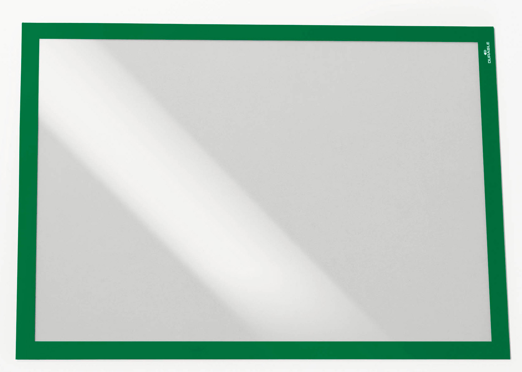 Магнитная рамка Durable Duraframe A3 настенная прямоугольная зеленый (упак.:6шт)