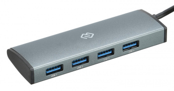 Разветвитель USB-C Digma HUB-4U3.0-UC-G