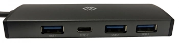 Разветвитель USB-C Digma HUB-3U3.0C-UC-G