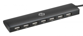 Разветвитель USB-C Digma HUB-7U2.0-UC-B