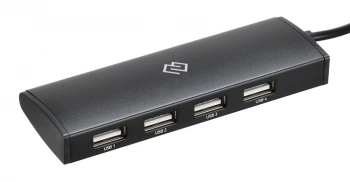 Разветвитель USB-C Digma HUB-4U2.0-UC-B