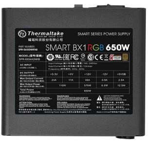 Блок питания Thermaltake ATX 650W Smart BX1 RGB