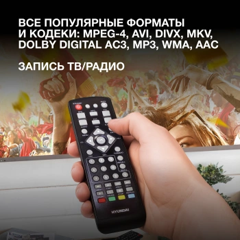 Ресивер DVB-T2 Hyundai H-DVB440