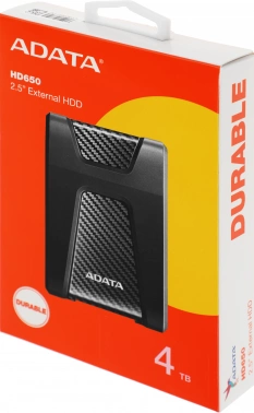 Жесткий диск A-Data USB 3.0 4TB AHD650-4TU31-CBK HD650