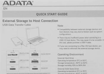 Жесткий диск A-Data USB 3.0 2TB AHD720-2TU31-CBK HD720