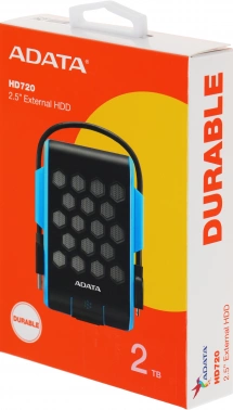 Жесткий диск A-Data USB3.0 2TB AHD720-2TU31-CBL HD720