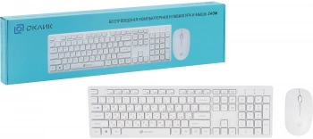 Клавиатура + мышь Оклик 240M