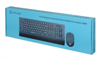 Клавиатура + мышь Оклик 222M