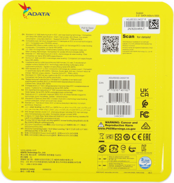Накопитель SSD A-Data SATA-III 240GB ASU650SS-240GT-R