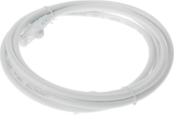 Патч-корд Lanmaster LAN-PC45/U6-2.0-WH UTP RJ-45 вил.-вилка RJ-45 кат.6 2м белый LSZH (уп.:1шт)