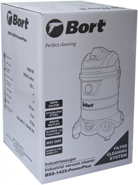 Строительный пылесос Bort BSS-1425-PowerPlus